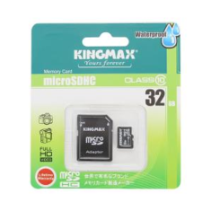 Карта памяти Kingmax MicroSD 32GB Class 10